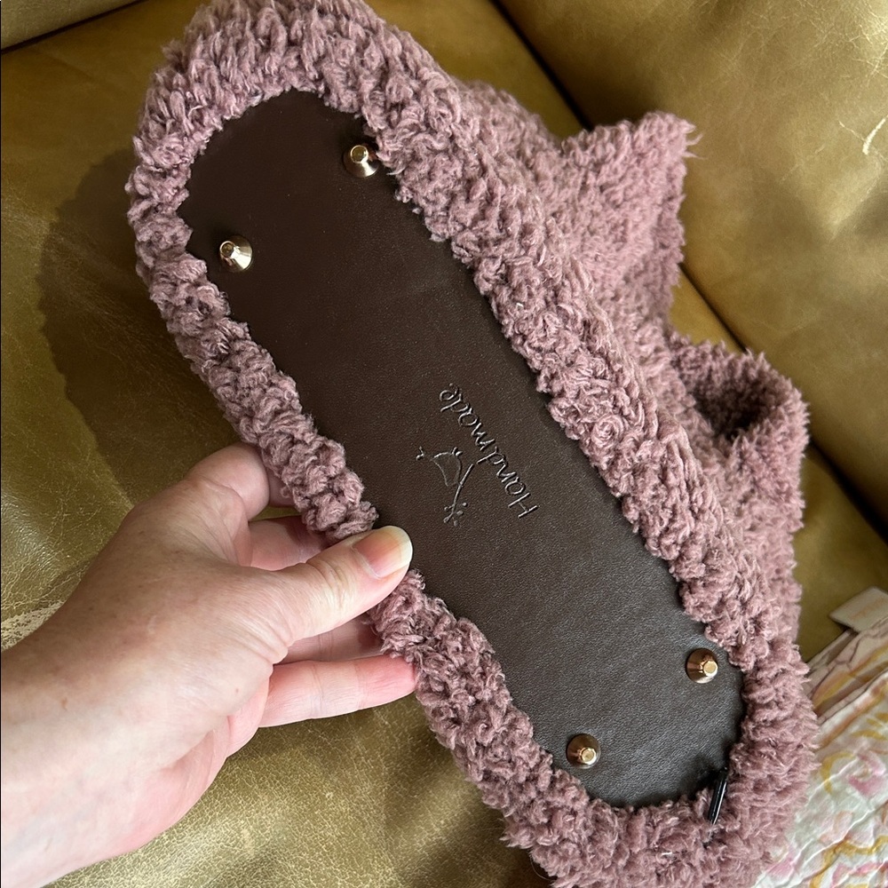 Plush Purple Women's Bag - Picture 3 of 5